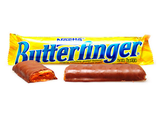 Butterfinger Bar 54g Sprøtt peanøttsmør dekket av sjokolade 